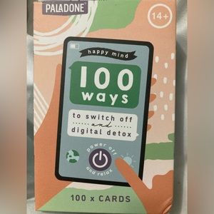 Paladone digital detox tips 100 cards